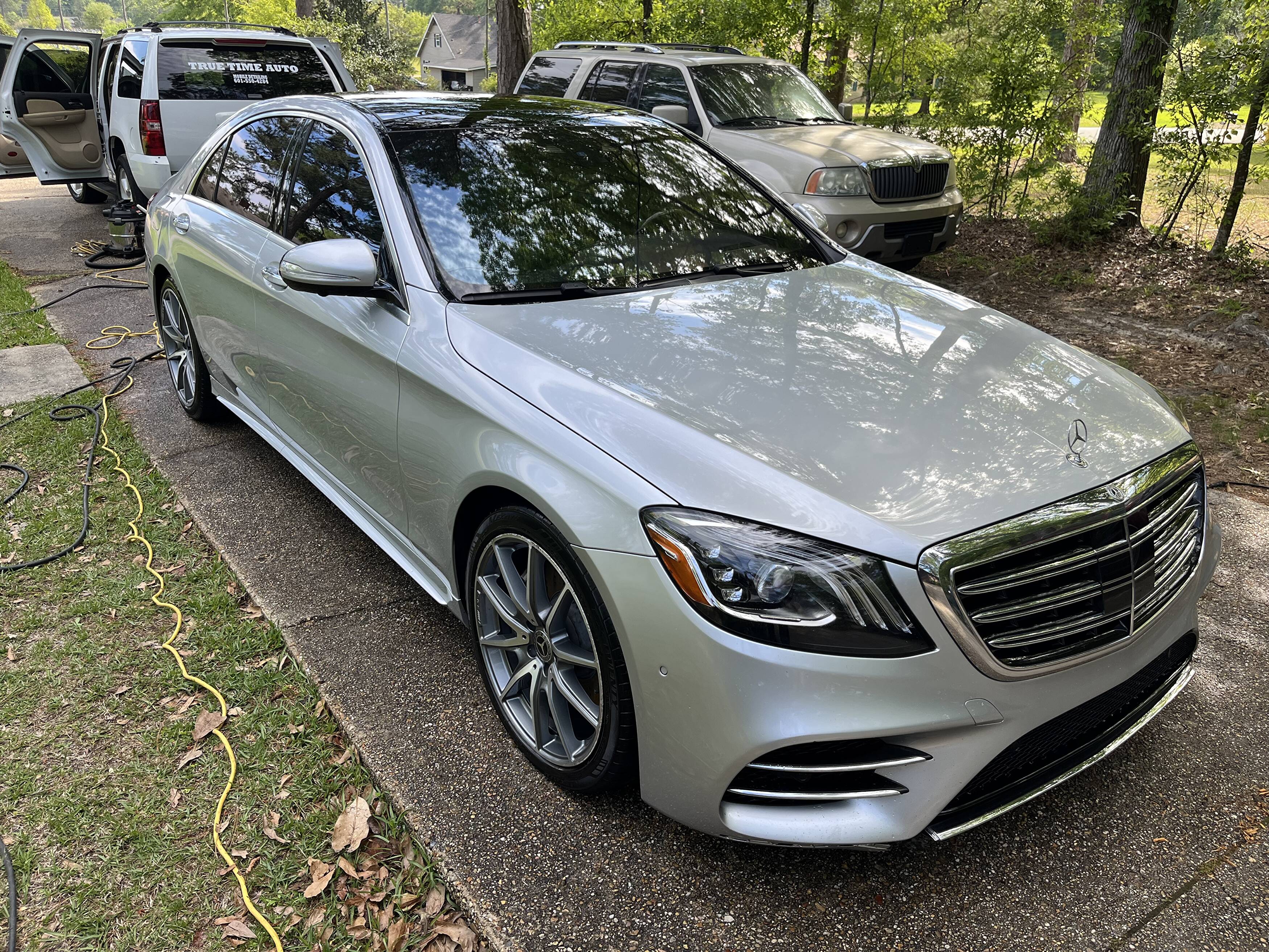 Mobile foam hand wash by True Time Auto Detailing